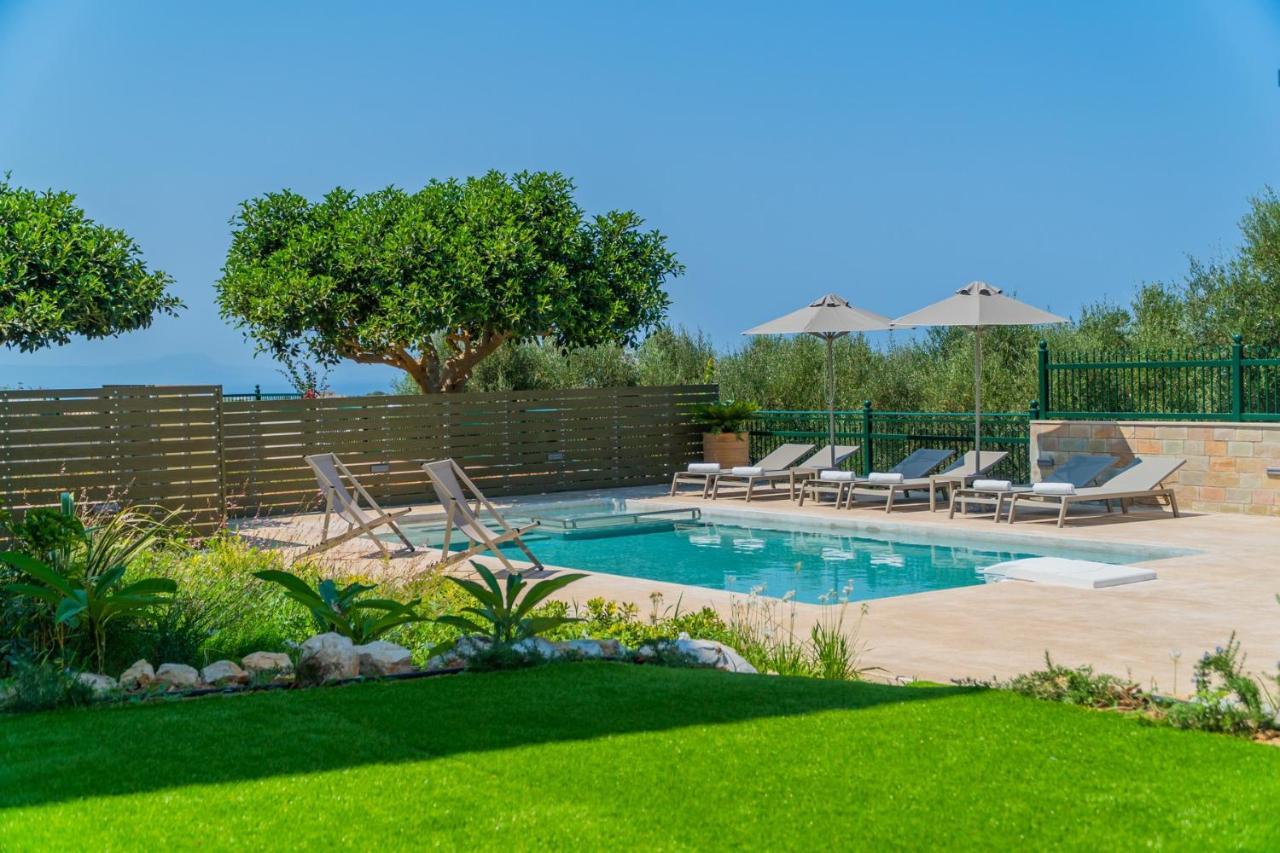 Estella Villa With Pool, Children Area, Bbq & Magnificent Views! Asterion ภายนอก รูปภาพ