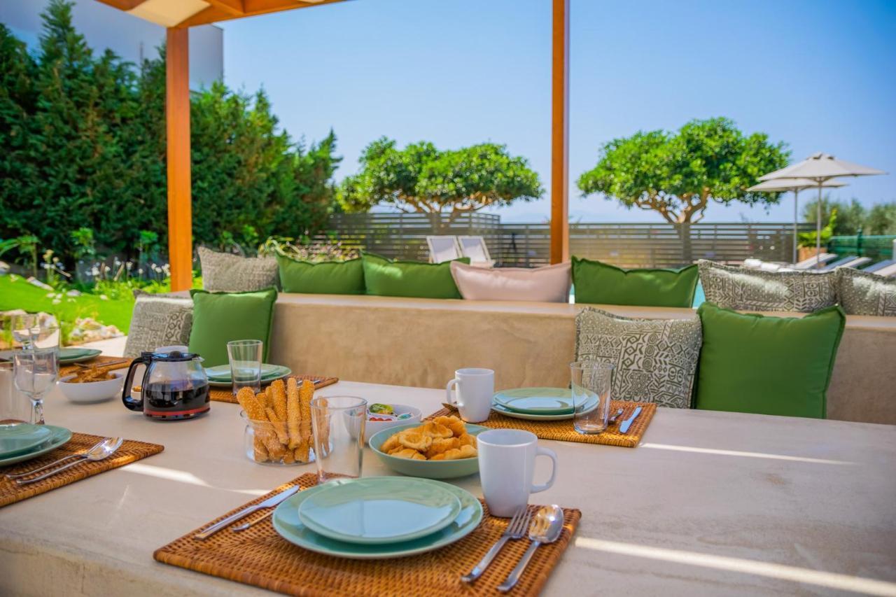 Estella Villa With Pool, Children Area, Bbq & Magnificent Views! Asterion ภายนอก รูปภาพ