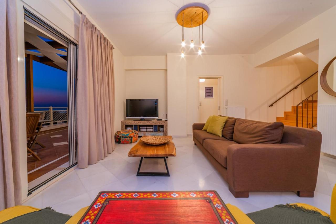 Estella Villa With Pool, Children Area, Bbq & Magnificent Views! Asterion ภายนอก รูปภาพ